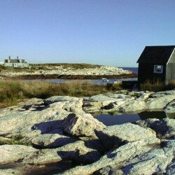 Honeymoon Cottage from the far side of Lunging